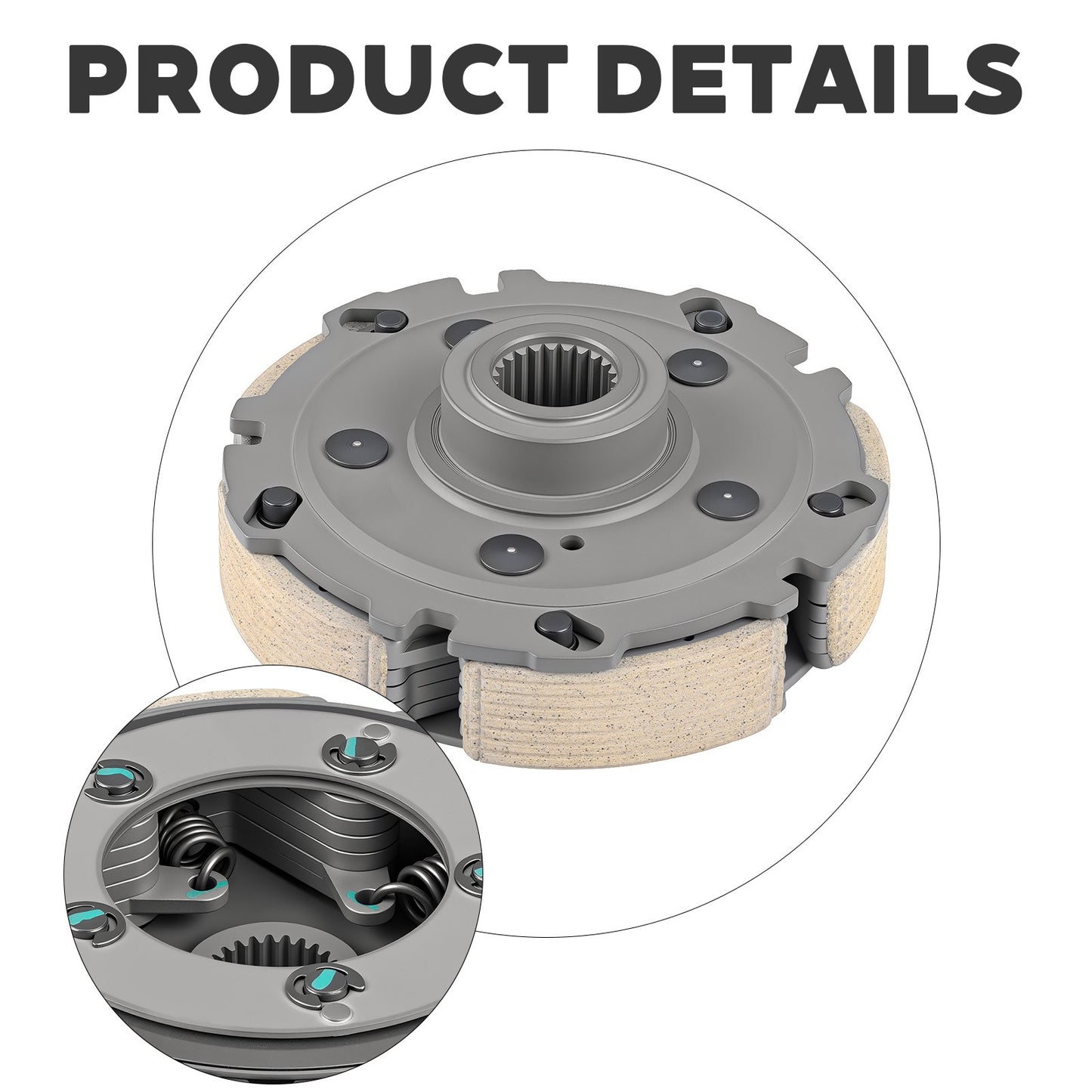 Centrifugal Carrier Bearing for Honda Foreman 400 450 ES (2000–2006)