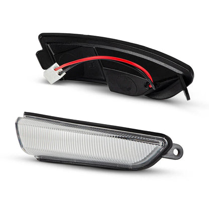 2x Clear Side Wing Mirror Turn Signal Lights for Chrysler 300 (2011–2023)