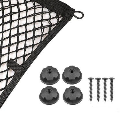 45x25cm Car Stretchable Cargo Net Pocket Trunk Side Elastic Storage Mesh Bag