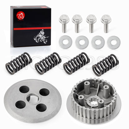 Clutch Center Inner Hub & Pressure Plate for Kawasaki KX80 KX85 KX100 (1998–2021)