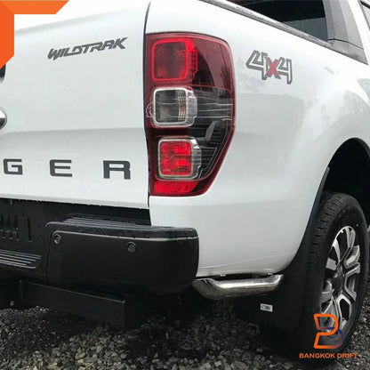 Silver 4x4 Rear Tub Side Decals for Ford Ranger PJ PK PX T6 (2006-2023)