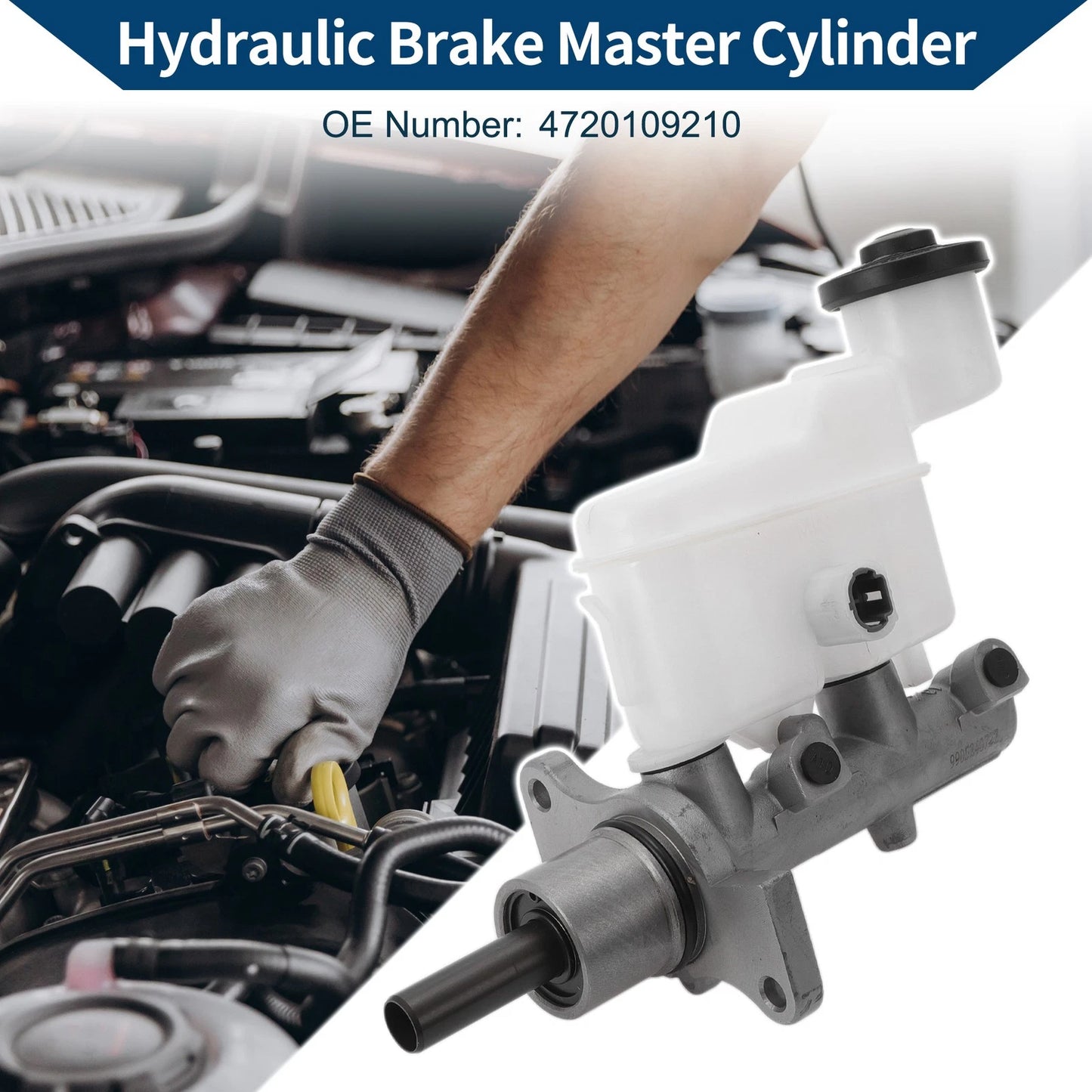 Brake Master Cylinder Reservoir No. 4720109210 for Toyota Hilux (2005–2015)