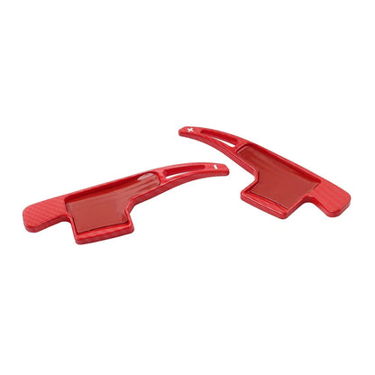 Steering Wheel Shift Paddle Trim Cover for Ford Mustang (2015-2023) Red