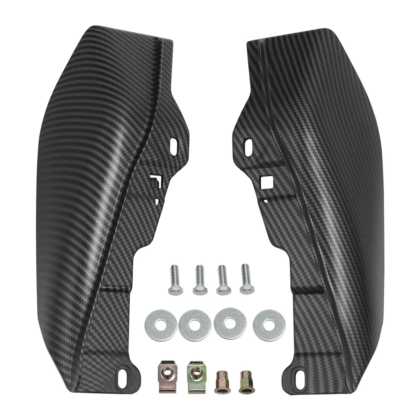 Mid-Frame Air Deflectors for Harley Touring Road King Street Glide (2009-2024)