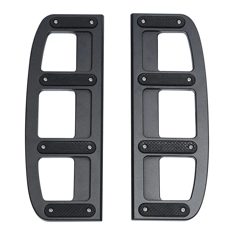 Matte Black Rider Driver Footboard for Harley Fat Boy Heritage Classic (18-24)