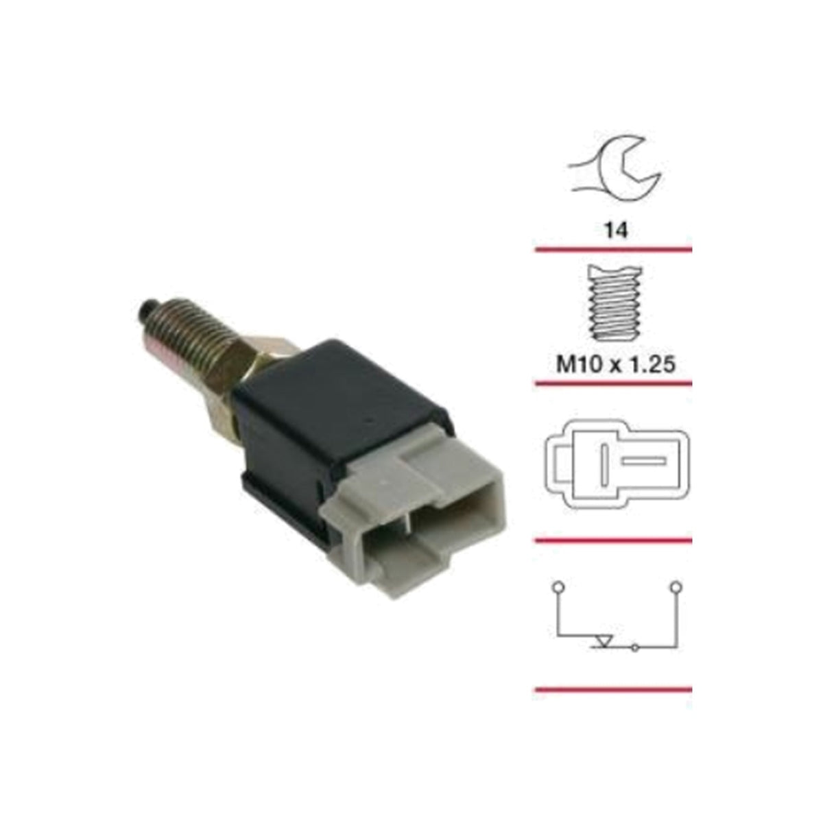 Brake Stop Light Switch for Suzuki Grand Vitara (1998–2005)