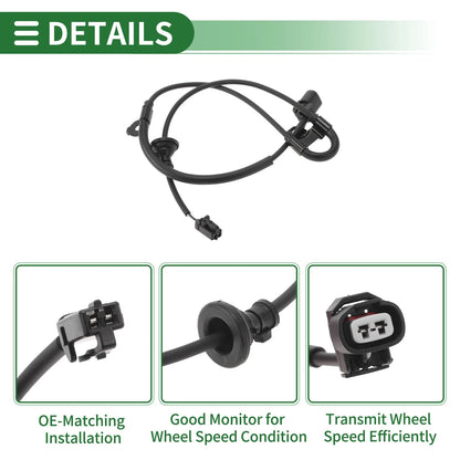 ABS Wheel Speed Sensor No. 895160E010 for Lexus RX350 (2004–2006) Rear Right