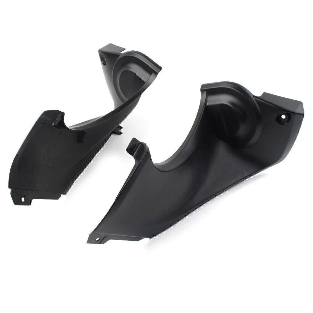 1 Pair ABS Black Intake Ram Air Tube Cover for YAMAHA YZFR6 (1998-2002)