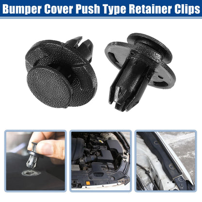 10 Pcs Bumper Cover Push Type Retainer Clips for Infiniti EX35 (2008–2013) No. 0155305933