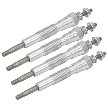Set of 4 Glow Plugs for Ford Courier Turbo Diesel (2000–2006)