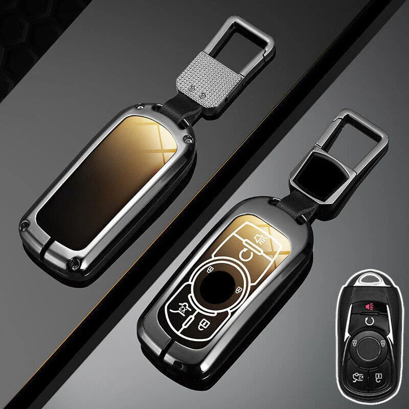 Zinc Alloy TPU Car Key Fob Case Cover for Buick Encore TourX Lacrosse Regal