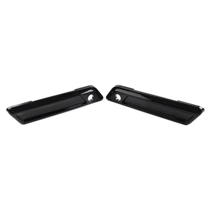 Glossy Black Latch Covers for Harley Touring Electra Glide Road King (2014-2023)