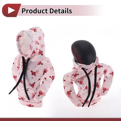 Gear Shift Knob Cover for Universal Car (Light Pink)