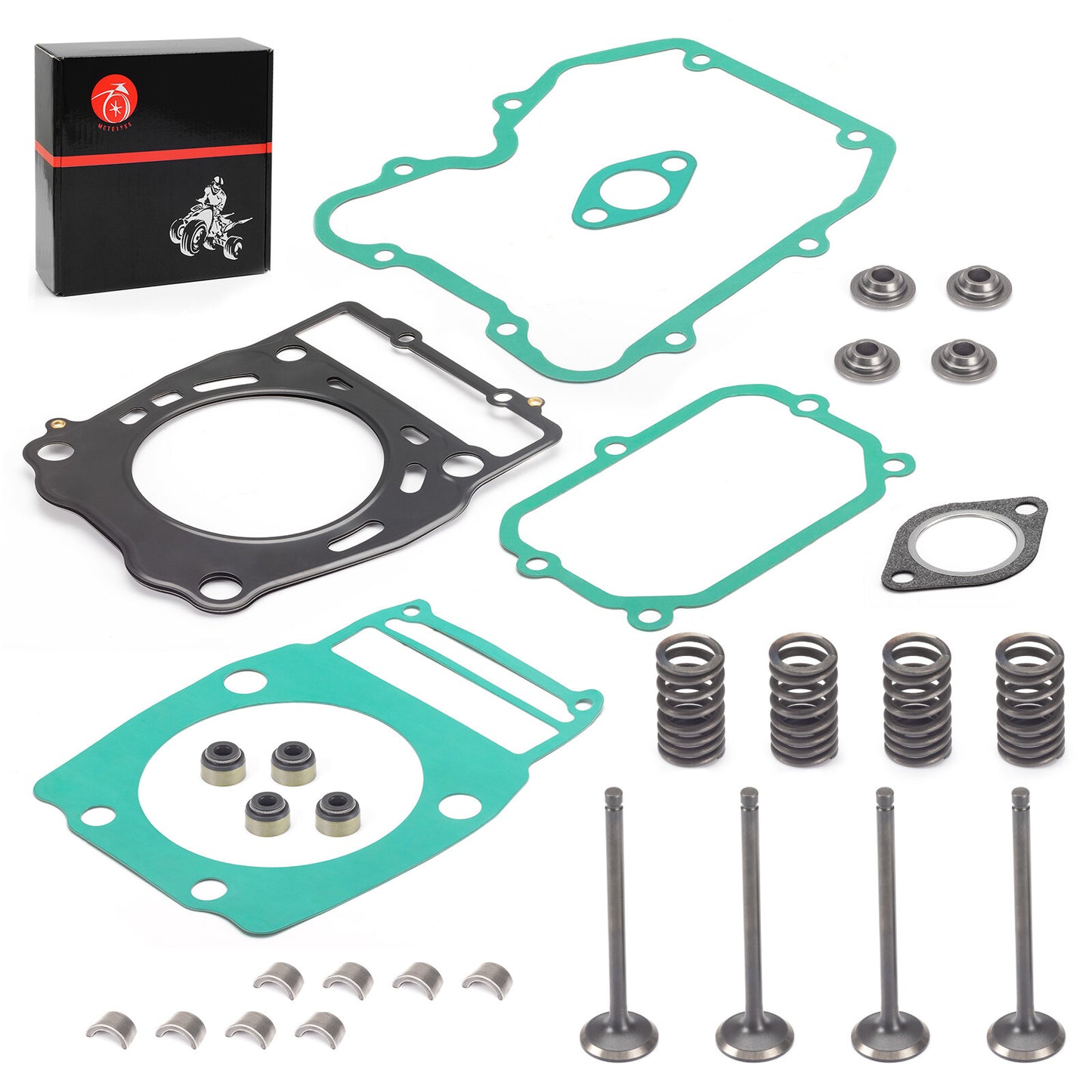 Intake Exhaust Valve Kit with Gasket for Polaris Magnum Xpedition (1995–2005)