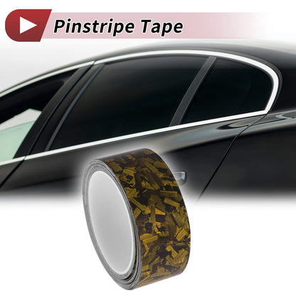 Pinstripe Tape 40mmx8.5m for Car Motorcycle Boat Matte Gold Tone