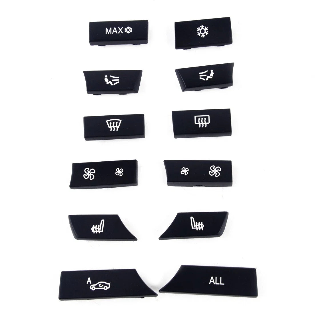 12 x A/C Ventilation Control Knobs for BMW 5 6 7 Series (2009-2017)
