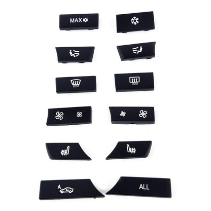 12 x A/C Ventilation Control Knobs for BMW 5 6 7 Series (2009-2017)