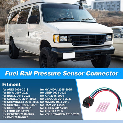 Fuel Rail Pressure Sensor Connector Pigtail for GMC L5P Duramax 6.6L (2017–2023)