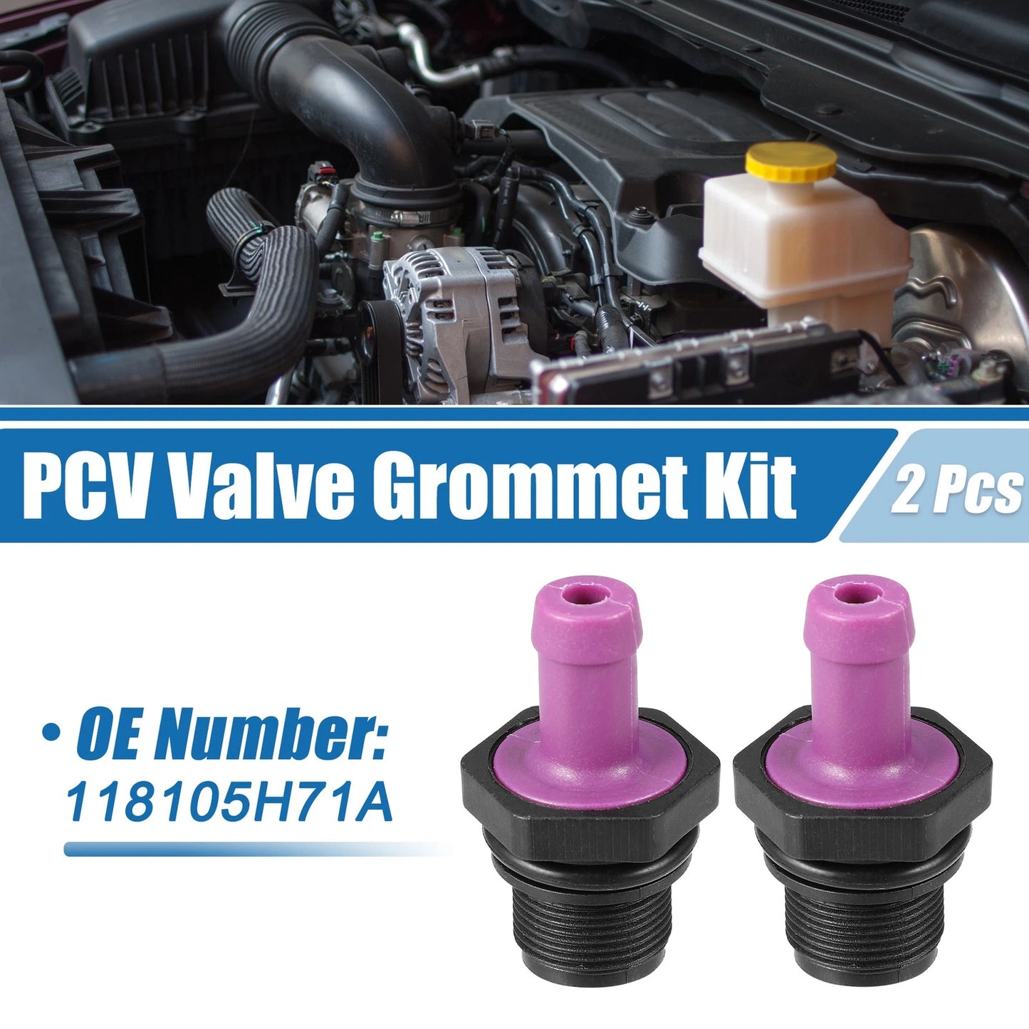 PCV Valve Exhaust Valve Fittings No.118105H71A for Nissan Versa Kicks (2010–2023)