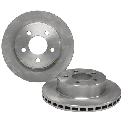 2 Front Disc Brake Rotors for Ford Falcon Fairlane Fairmont LTD (1998–2000)