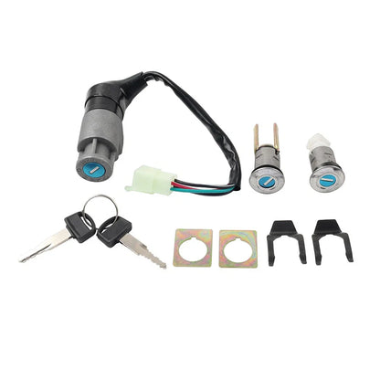 Ignition Switch Lock Set w/ 2 Keys for Honda Elite 80 CH80 (1985-2007)