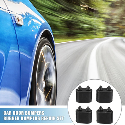 Set of 4 Rubber Door Bumpers for Chevrolet Chevelle (1964–1973)