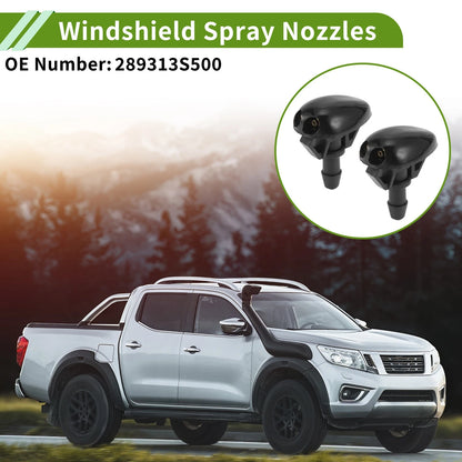 Windshield Washer Nozzle with Hose Connector for Nissan (No. 289313S500)
