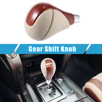 Auto Gear Stick Shift Knob for Lexus - Brown Beige