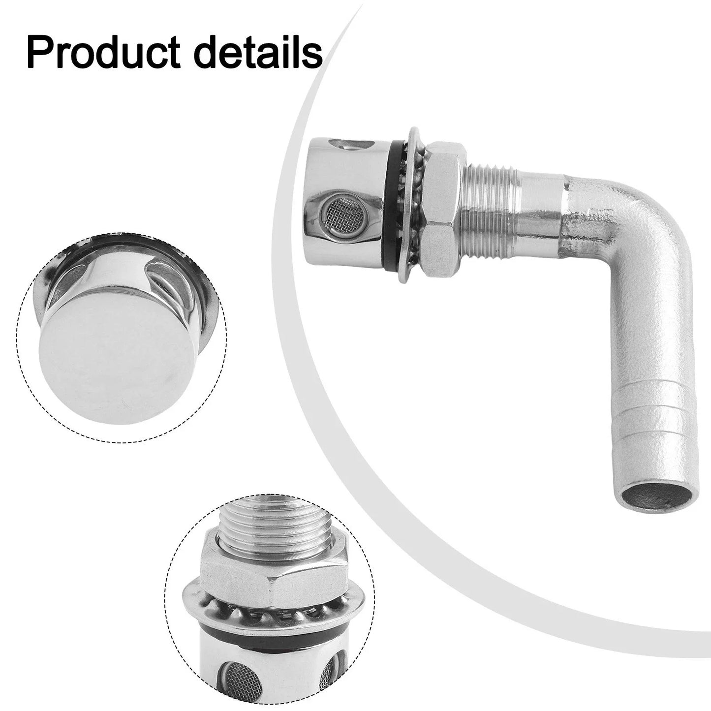 Breather Vent 316 Stainless Boat Fuel Tank for Reliable Airflow Solution