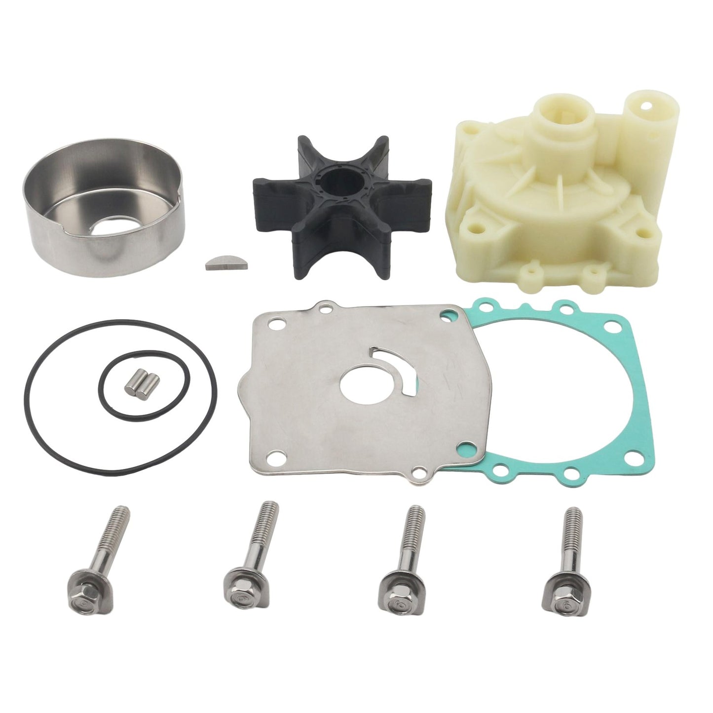 Water Pump Rebuild Service Kit for Yamaha 2 Stroke 115-130 HP (1990–2023)