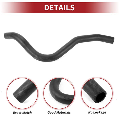 Radiator Hose for Honda Accord (2013–2017) No. 195025G0A50 Rubber Black