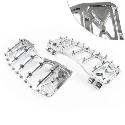 CNC Foot Pegs for Harley Softail Touring Road Glide Trike