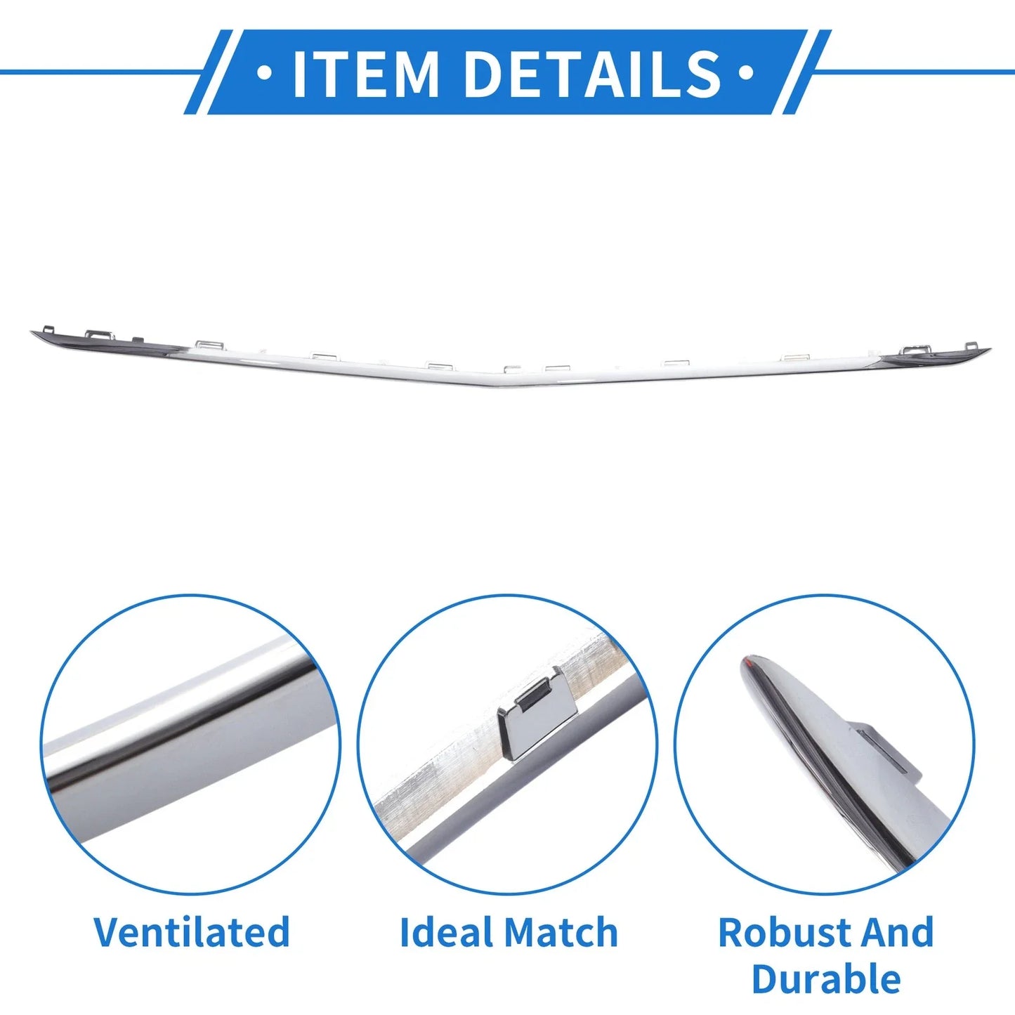 Front Lower Center Bumper Grille Trim for Mercedes-Benz W246 (2015-2019)