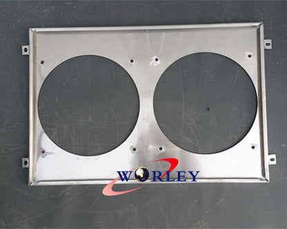 Aluminum Radiator Shroud with Fan for Nissan Skyline R33 R34 (1995–2002)