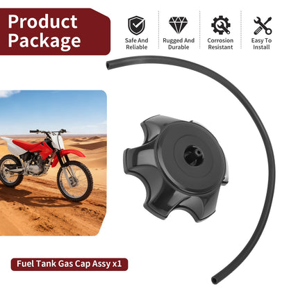 Fuel Tank Gas Cap for Honda CRF50F CRF70F CRF80F (2004–2024)