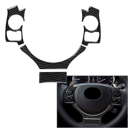 Carbon Fiber Window Lift Switch Panel Cover Trim for Lexus IS250 IS350 (2006–2013)