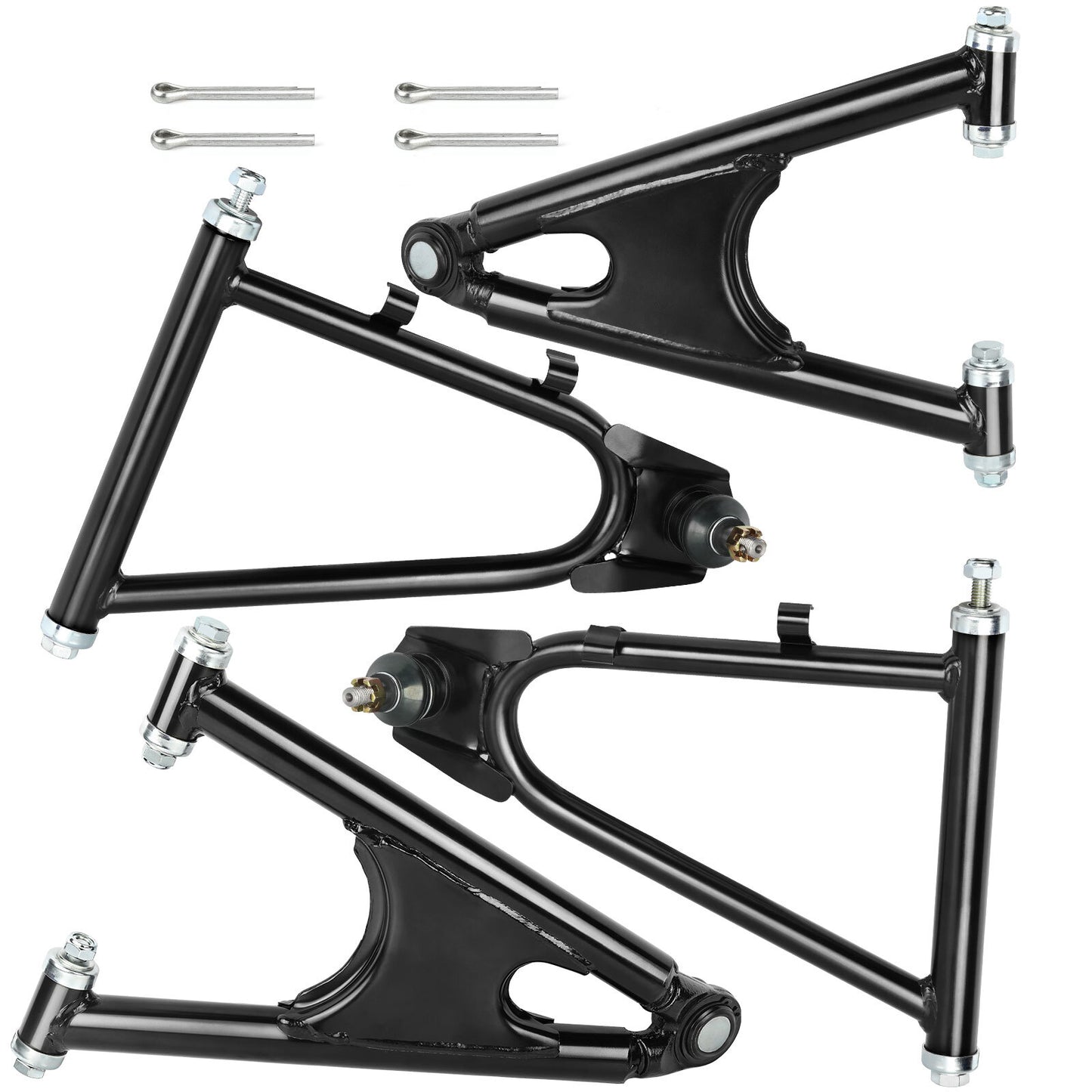 Set of 2 Front Upper Lower Control A-Arms for Yamaha Banshee 350 (1987–2006)