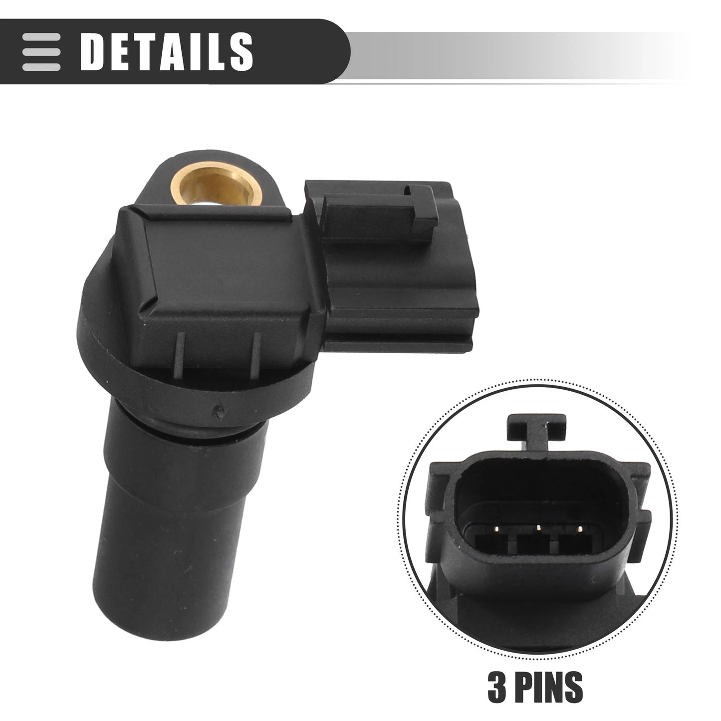 2 Pcs Transmission Vehicle Speed Sensor for Nissan Versa (2011–2020) No. 319358E006