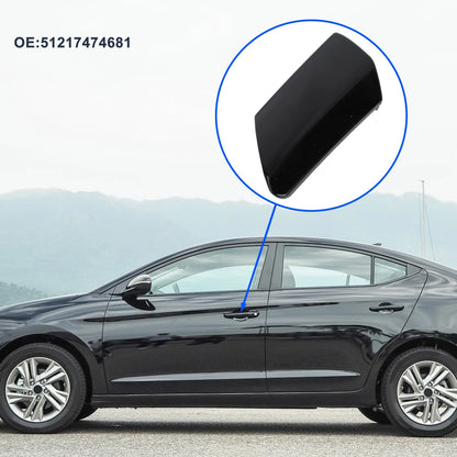 Front Left Door Knob Cover for BMW 7-Series G11 G12 (2017–2022) No. 51217474681 Black