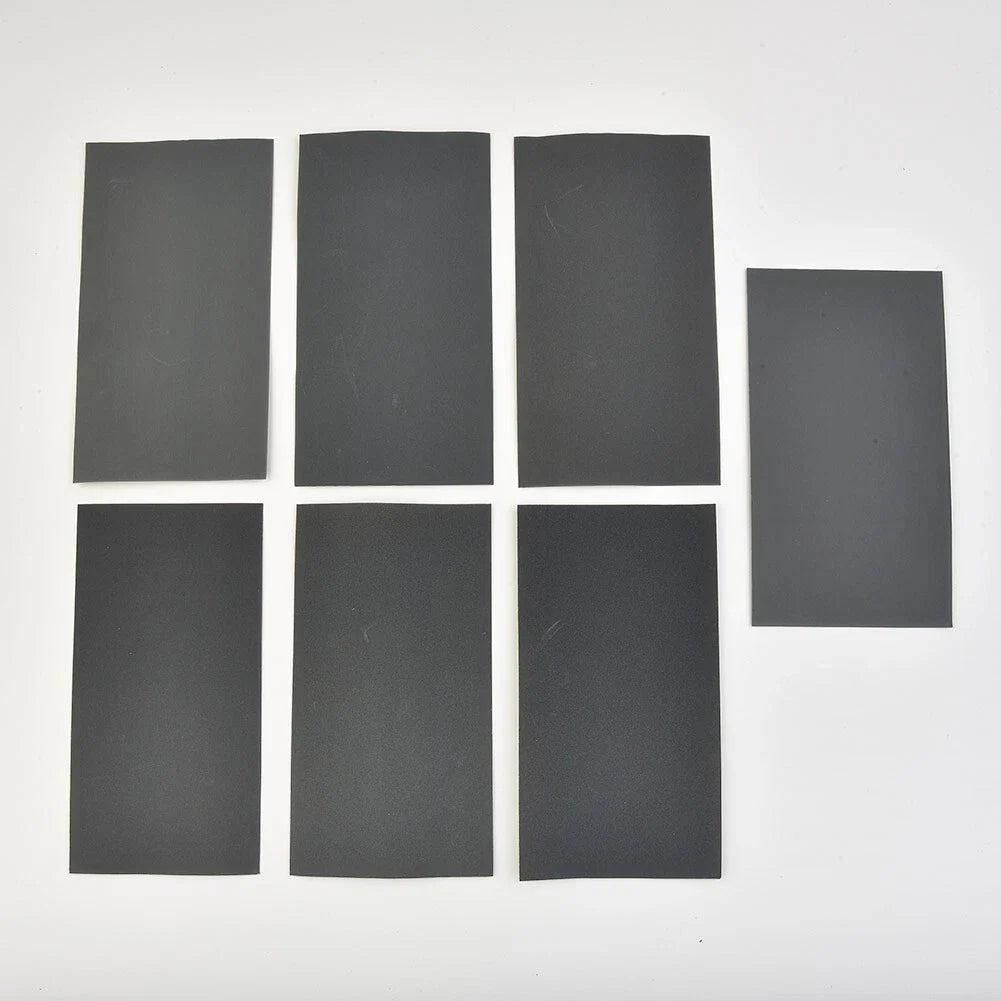 Sandpaper 70x Wet/Dry 3x5-1/2 600-2500 Grit for Auto Car Polisher Tool