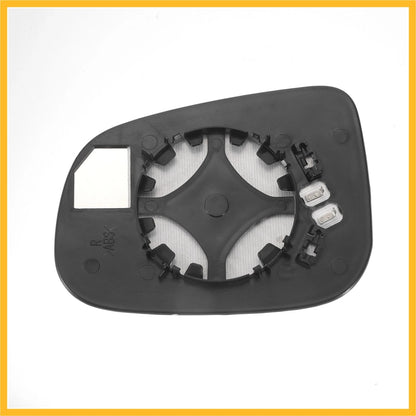 Right Passenger Side Heated White Mirror Glass for Jaguar XE XF (2015–2023)