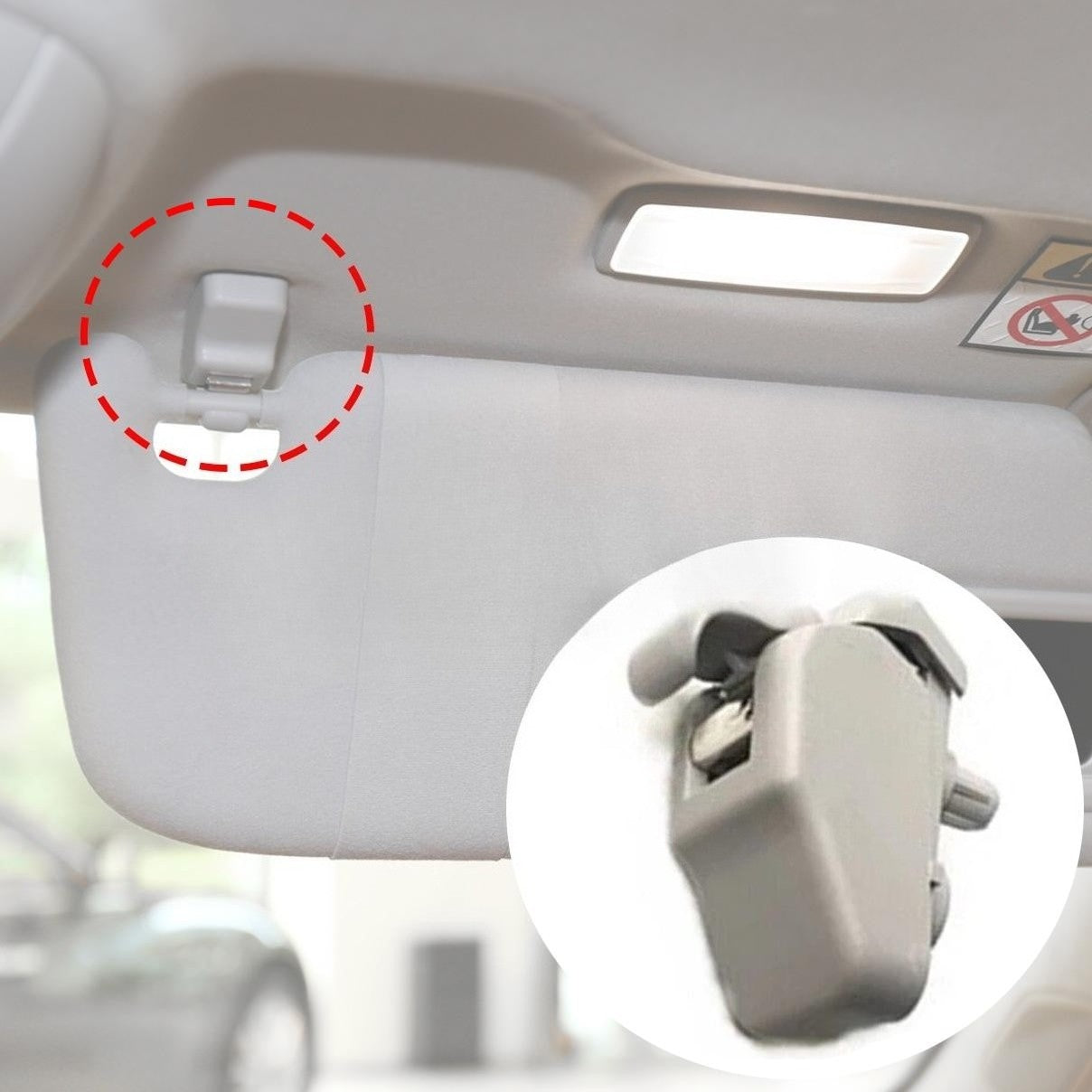 Sun Visor Clip Retainer for Maserati Ghibli Levante (2014–2017)