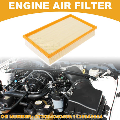 Car Engine Air Filter No. 273094040495 for Mercedes-Benz C300 (2008–2012)