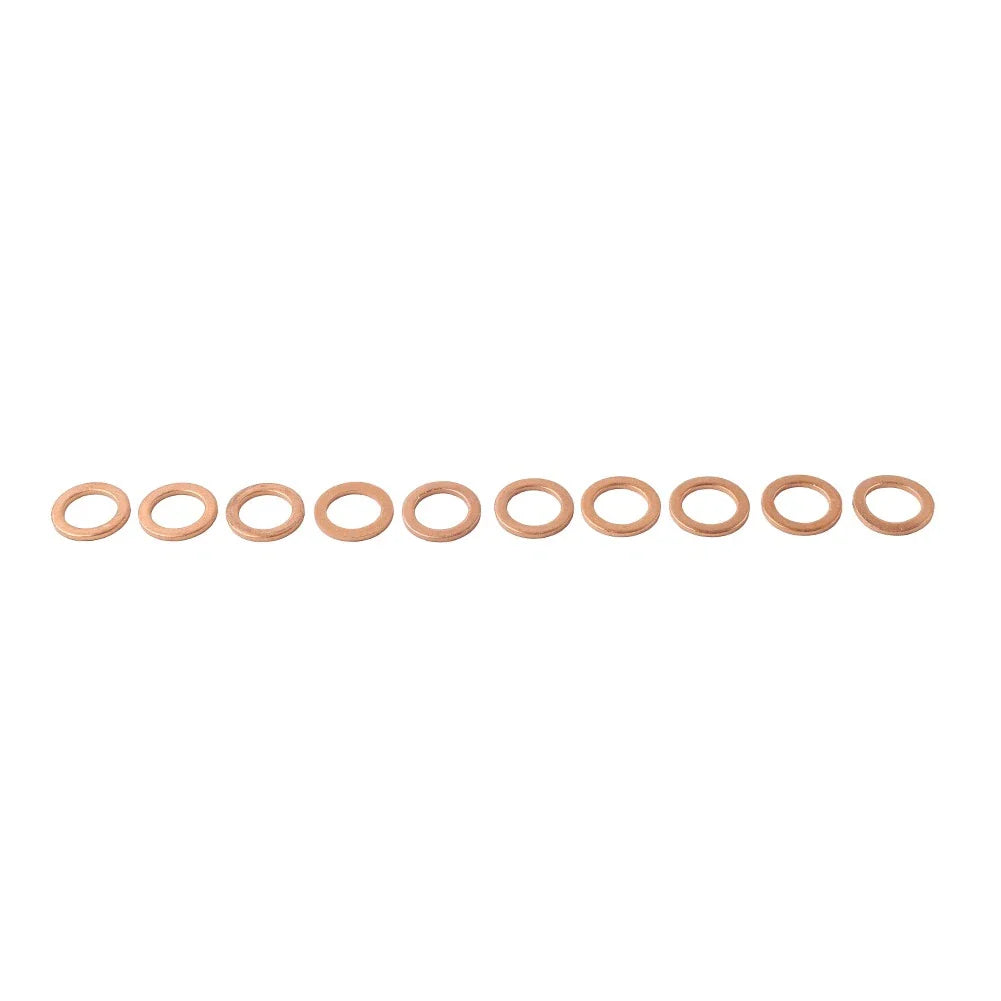 10 x M12*1.5 Copper Oil Drain Plug Gasket Seal for Universal Applications