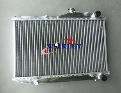 Aluminum Radiator with Fans for Toyota Corolla AE86 (1983–1987)