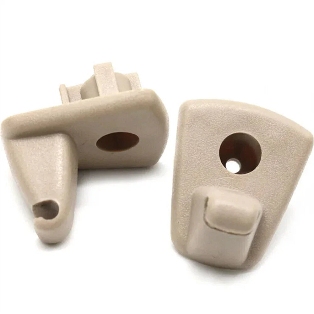 Beige Sun Visor Holder Hook Clip for Chrysler Dodge Charger Magnum (2006-2010)
