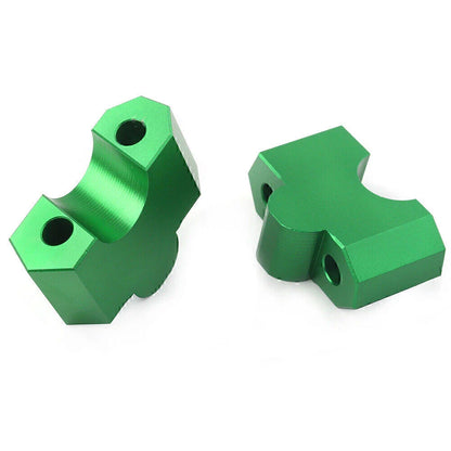 Green Handlebar Riser Clamp for Kawasaki Z750 Z1000 (2003-2016)