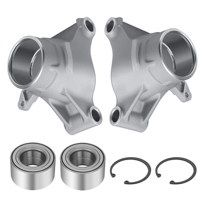 Set of 2 Rear Wheel Carriers with Bearings for Polaris RZR 800 (2008–2014)