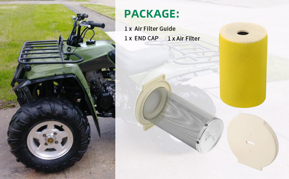 Air Filter Set for Yamaha Big Bear 350 YFM350 (1987–1999)