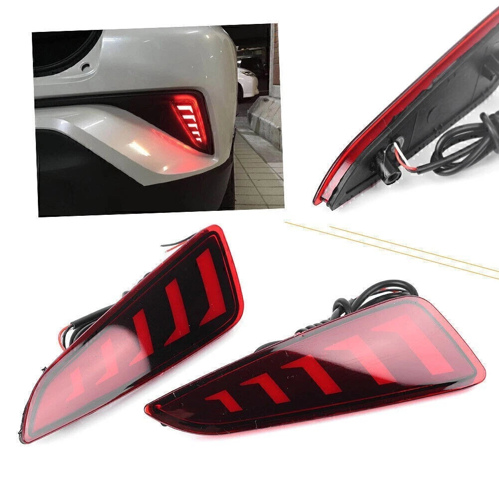 2X LED Mirror Dynamic Turn Signal Light for Toyota Camry Corolla Prius Venza